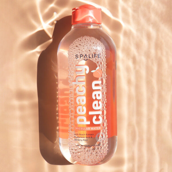 Démaquillant à l'eau micellaire et à l'acide hyaluronique Peachy Clean – Image 3