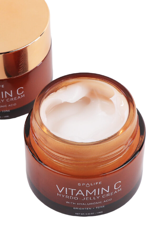 Hydrogel Vitamin C Eye Cream Brighten + Depuff 1.76 oz – Image 2