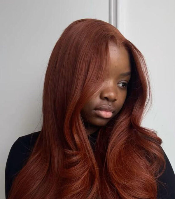 Perruque SHANISSE – Cuivrée  – 24 Pouces – Lace Frontal 13x4 – Image 2